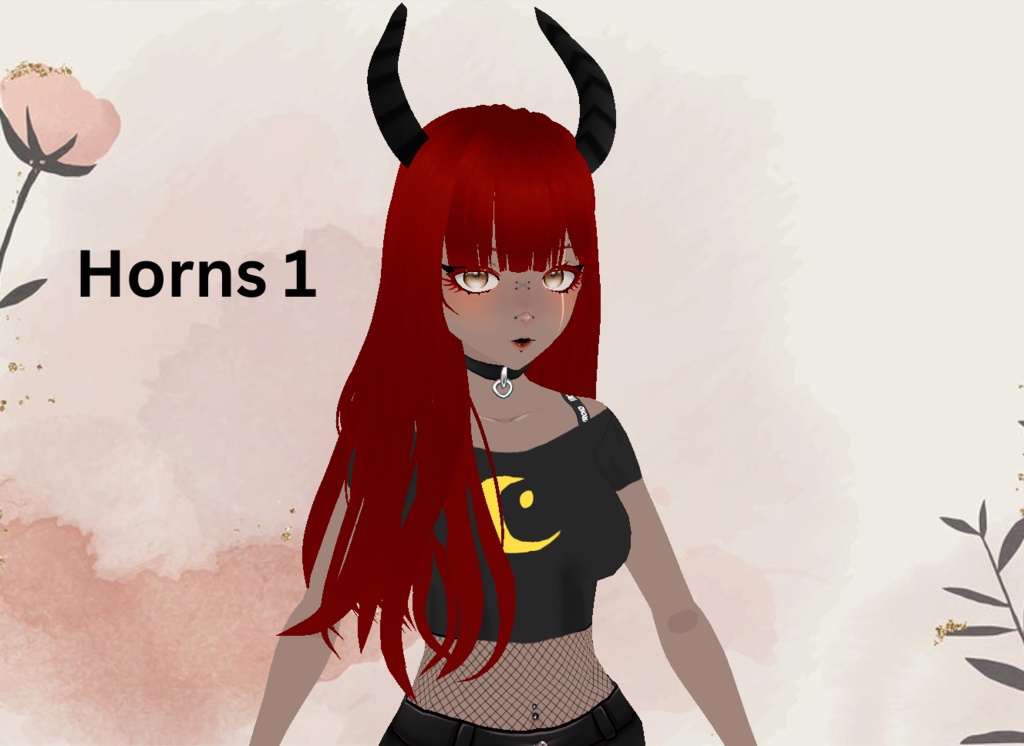 Vroid 5 Horn Pack! (Model Not Included)