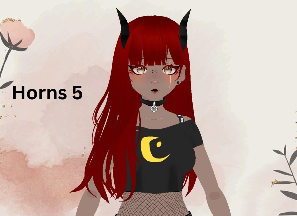 Vroid 5 Horn Pack! (Model Not Included)