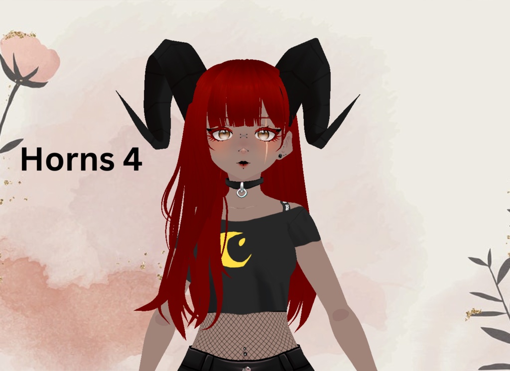 Vroid 5 Horn Pack! (Model Not Included)