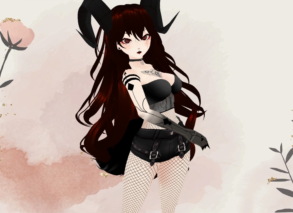 Arm texture and Black Finger Tips (Model not Included)