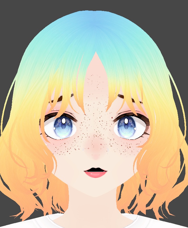5 Ombred Hair Colors Pastel (Hair Texture)