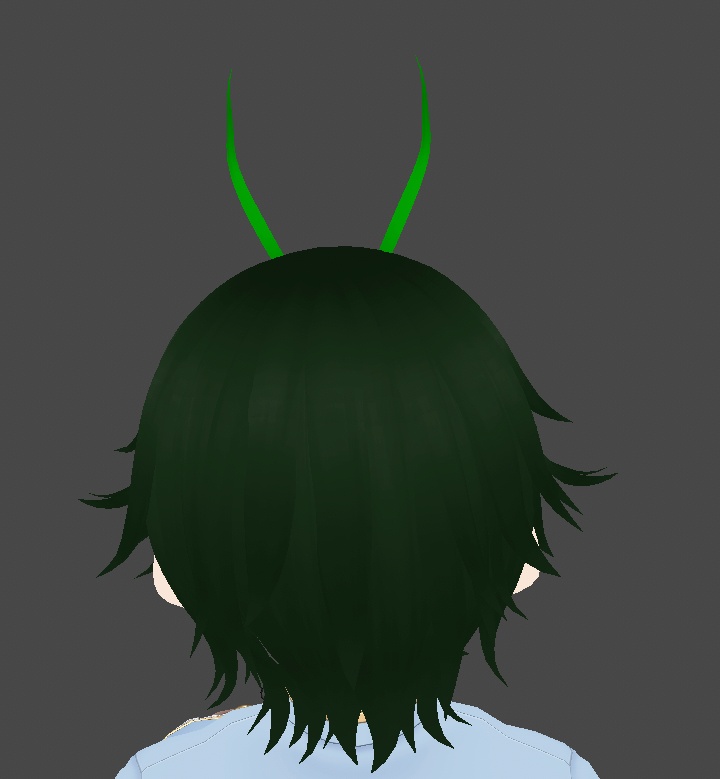 Small Green Alien Antenna