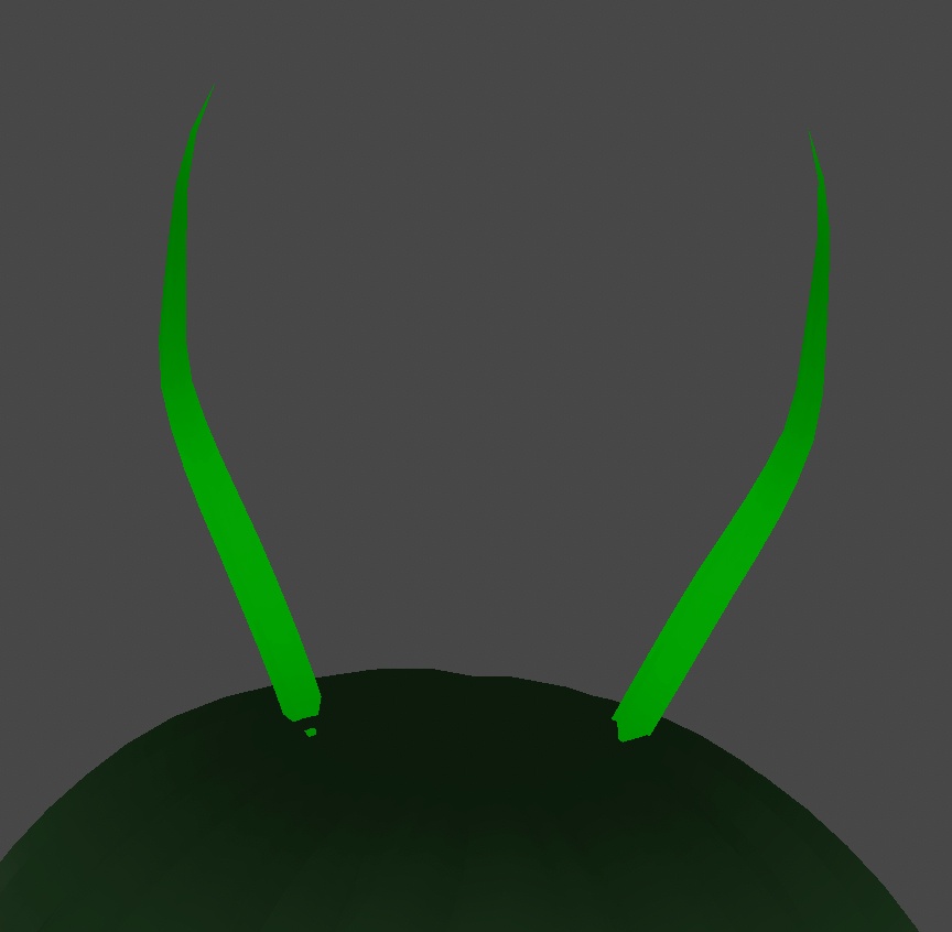Small Green Alien Antenna
