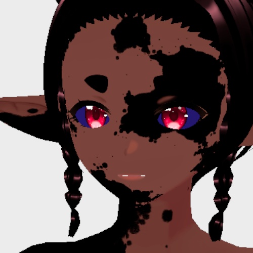 VRoid Vitiligo FULL BODY + FACE Markings Tattoo Skin | 白斑全身 + 顔のマーキング タトゥー スキン