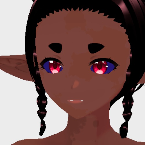 VRoid Vitiligo FULL BODY + FACE Markings Tattoo Skin | 白斑全身 + 顔のマーキング タトゥー スキン