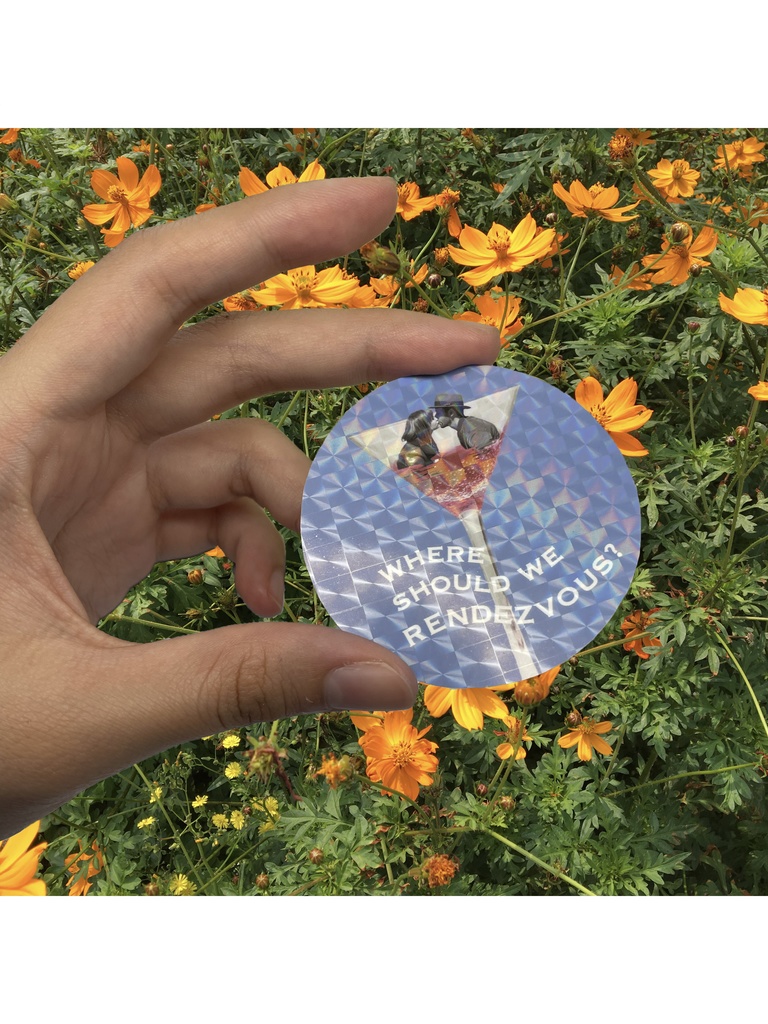 hologram sticker  1P【 renao 】