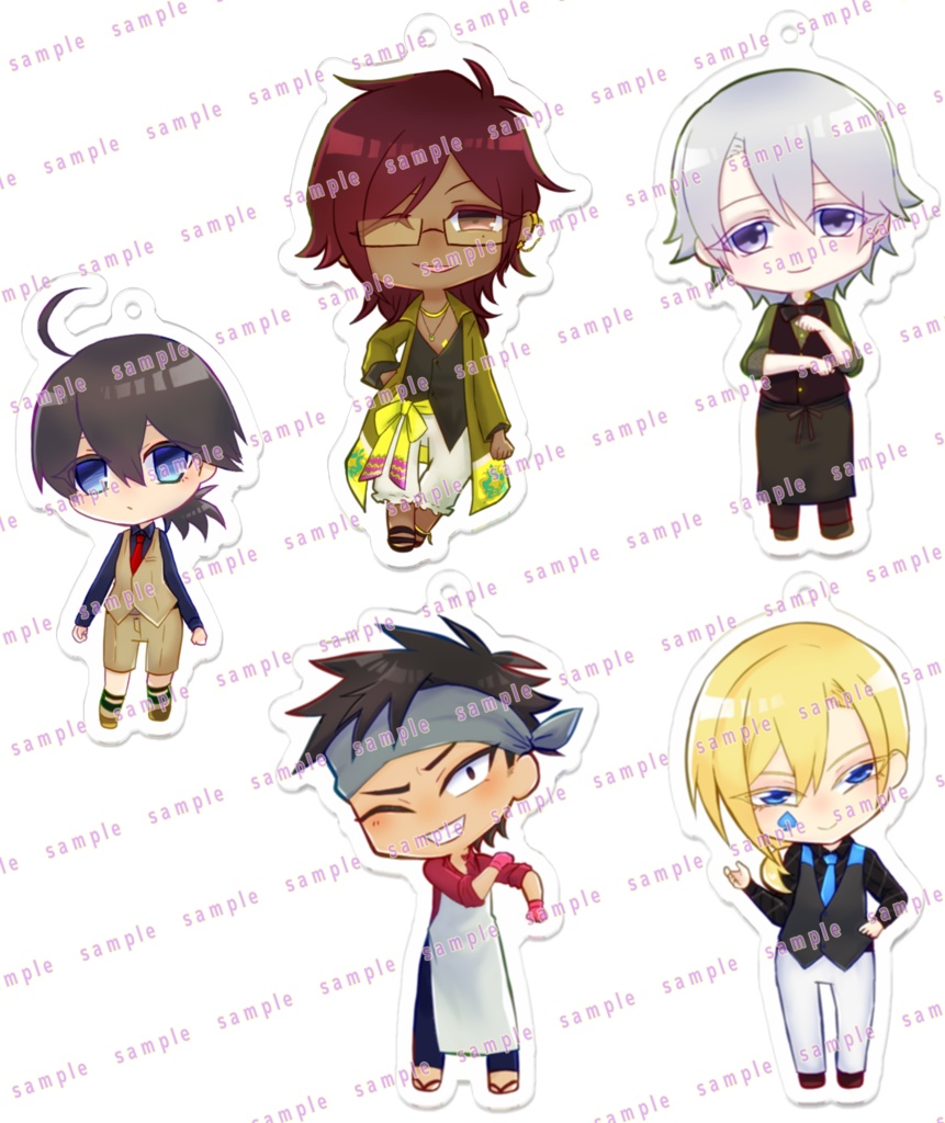 ルチアーノ同盟 アクリルキーホルダー