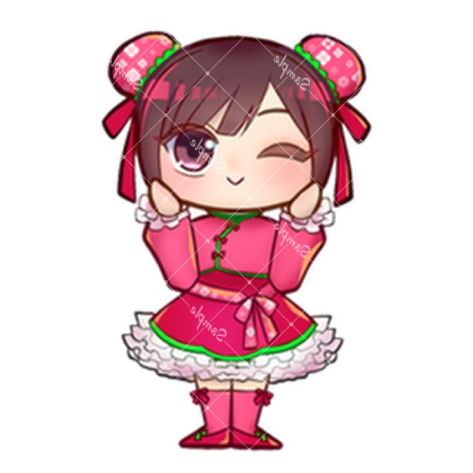 ルチ同チャイナアクキー