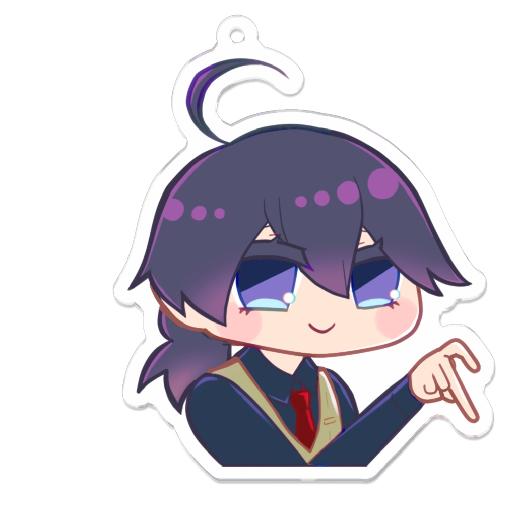 合わせてハート アクリルキーホルダー ジョーカー