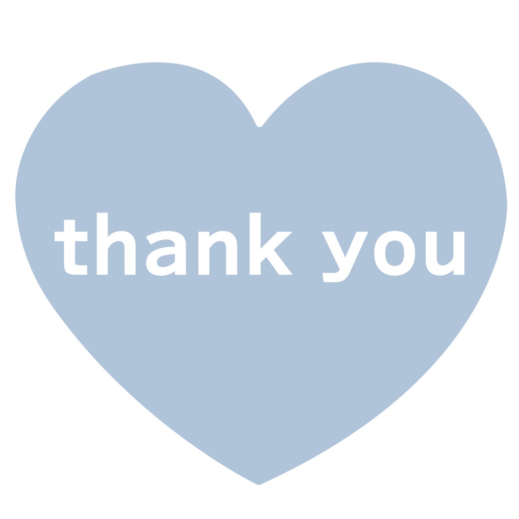 Kusumi Heart 6color Set|くすみハート6色セット