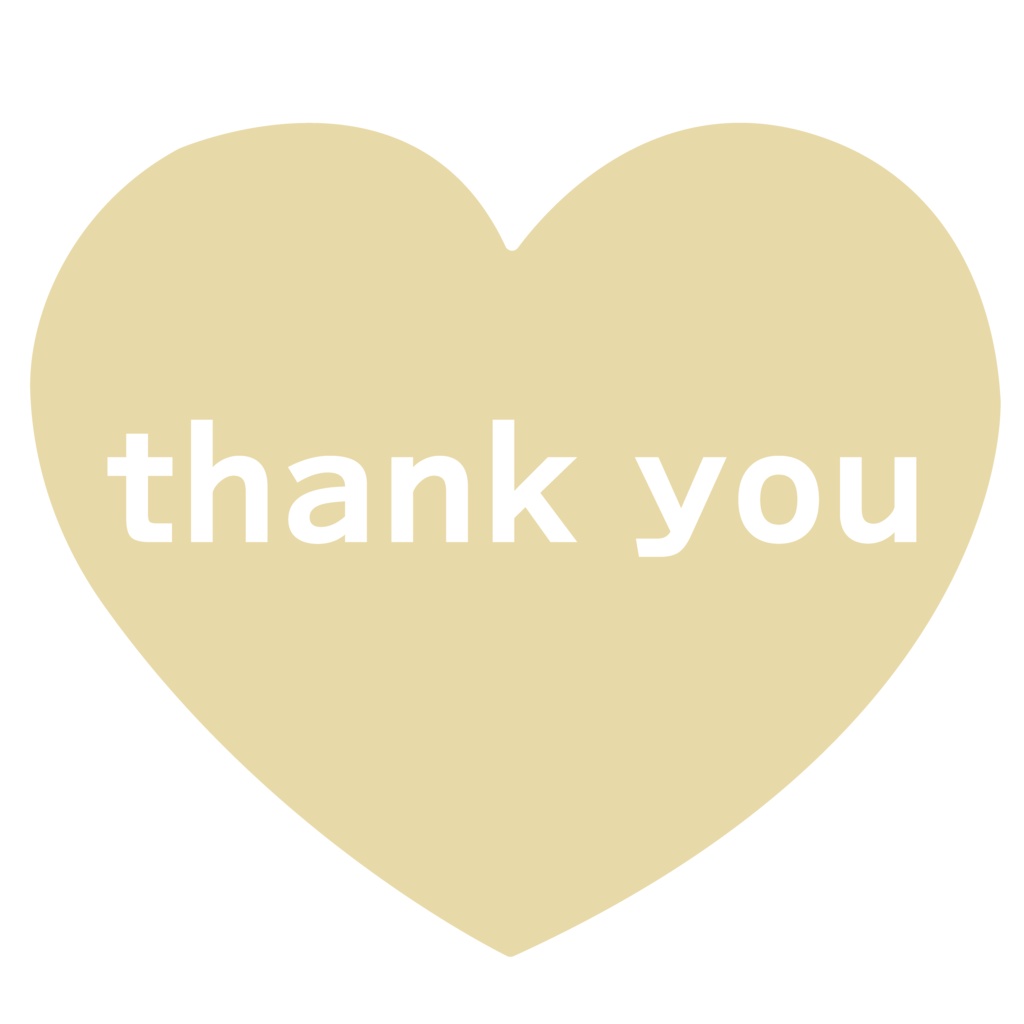 Kusumi Heart 6color Set|くすみハート6色セット