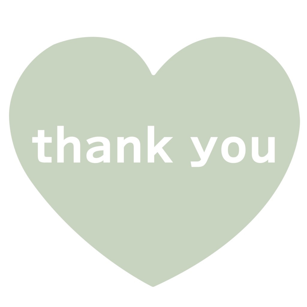 Kusumi Heart 4color Set|くすみハート4色セット