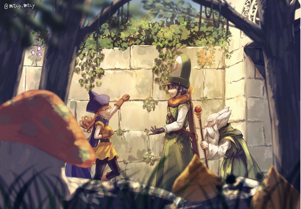 【再販】DQ4・DQ11フルカラーイラスト本「Beautiful Days」