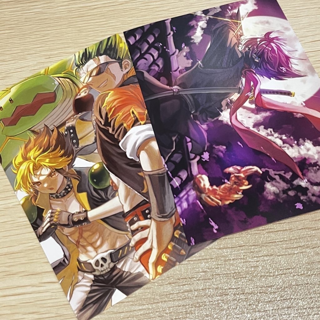 ライブアライブイラスト再録本 Re: