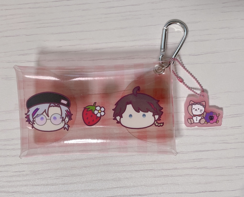 【非公式】ふわぐさ🍓クリアポーチ