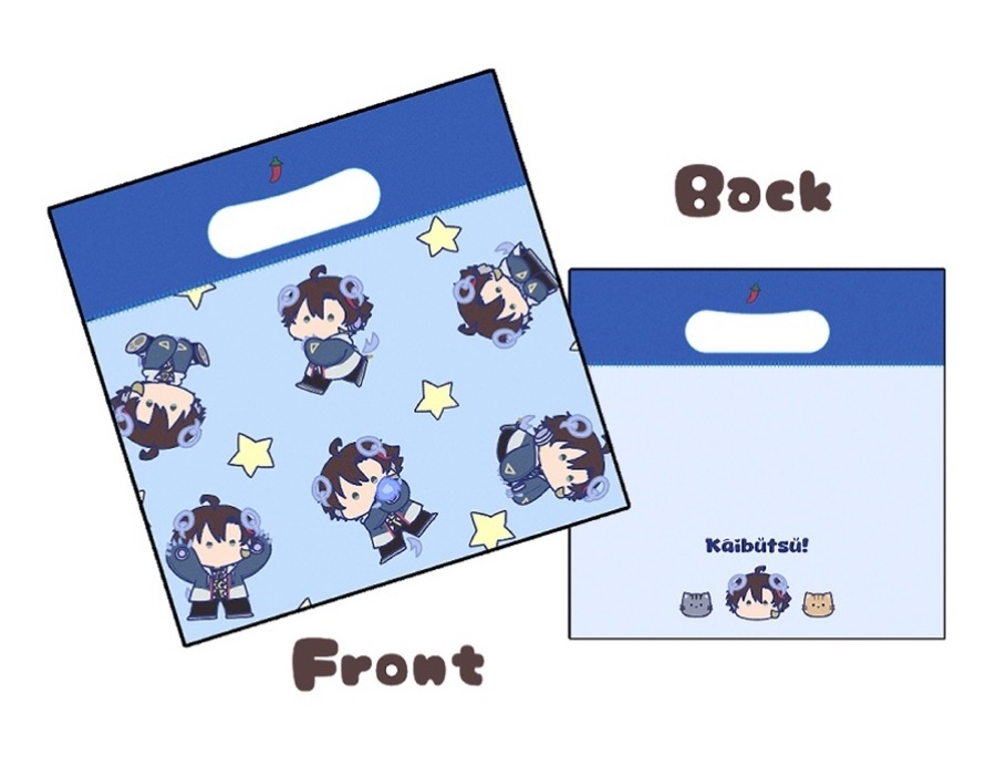 【非公式】ハーフカットステッカー(七次元生徒会・三枝明那)