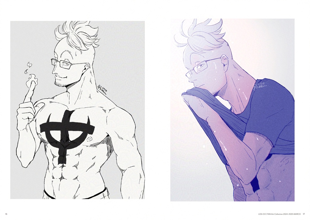 再録イラスト集 2024-2025