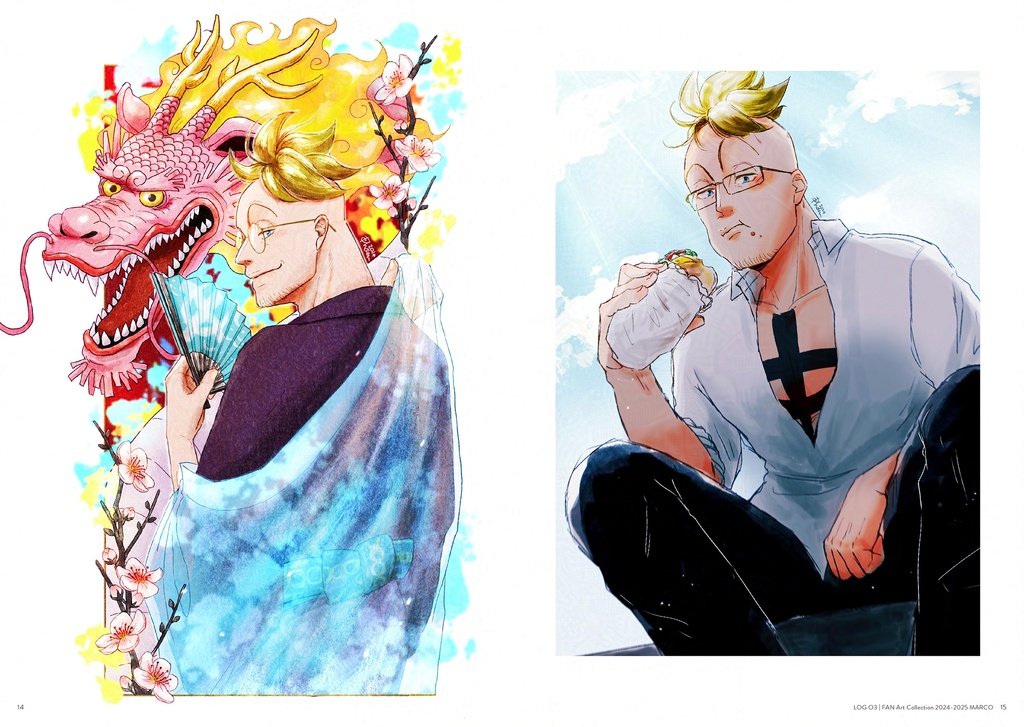 再録イラスト集 2024-2025