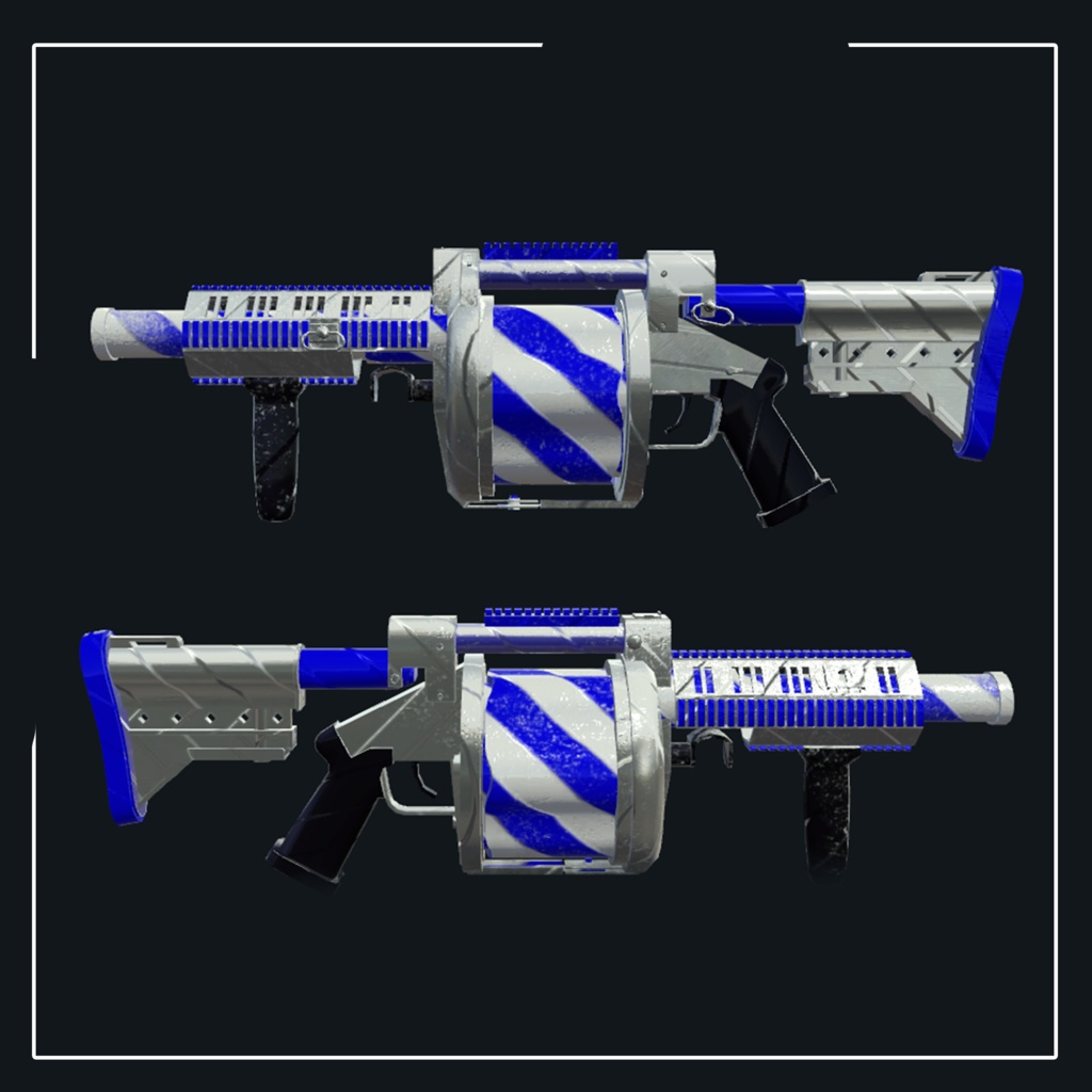 Interactable snowball launcher