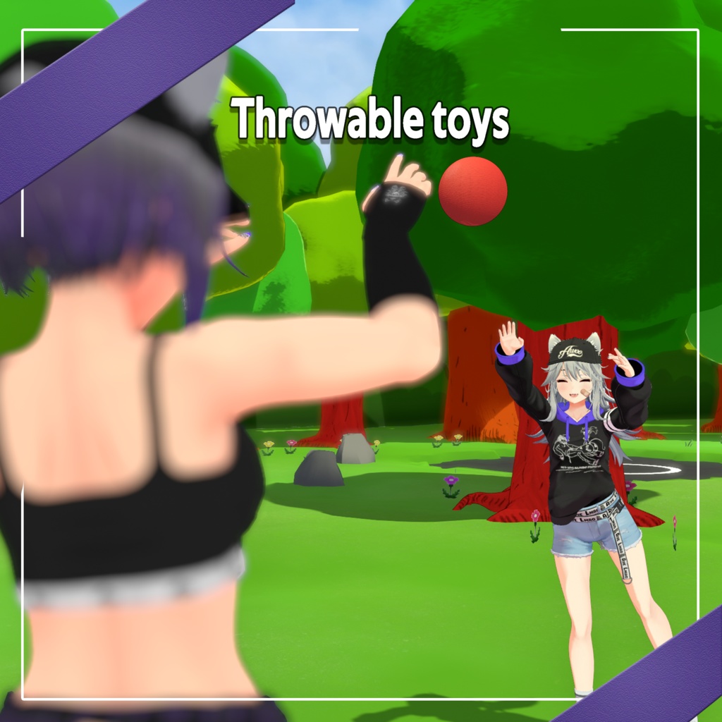 [VRChat] Throwable toys