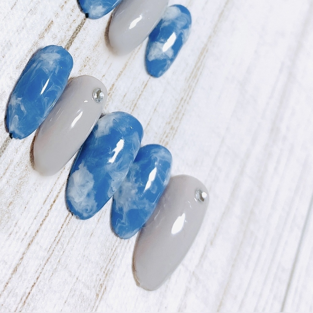 五条悟 六眼イメージネイル