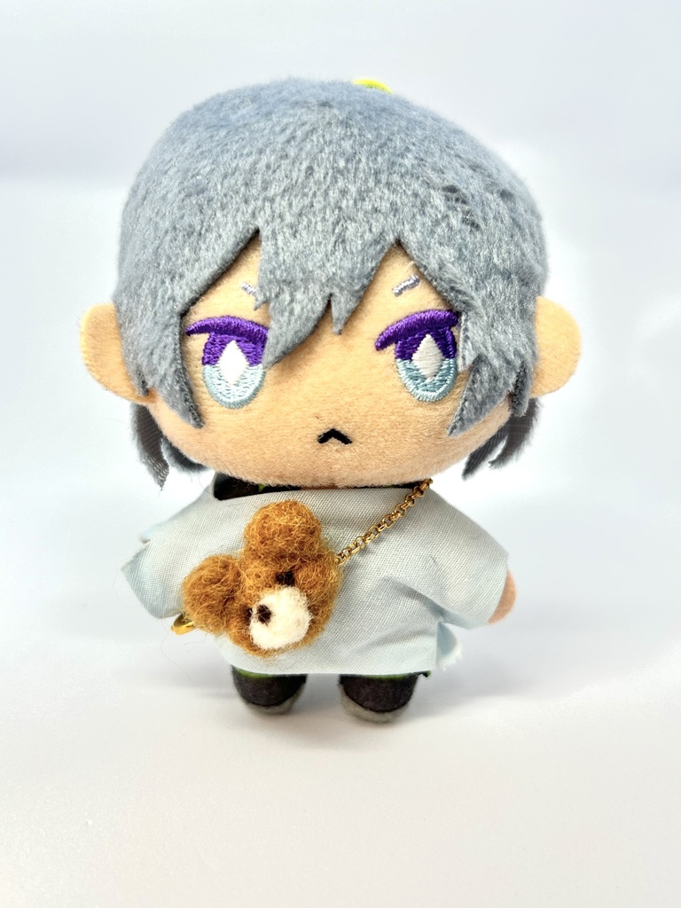 【10cmプライズマスコット用 ぬいバック】くまのポシェット風チャーム