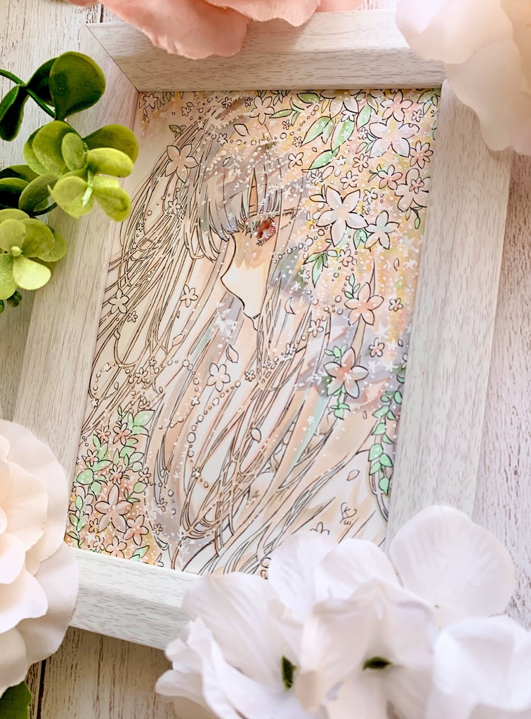 白い花畑 Kusiroyui0doll Booth