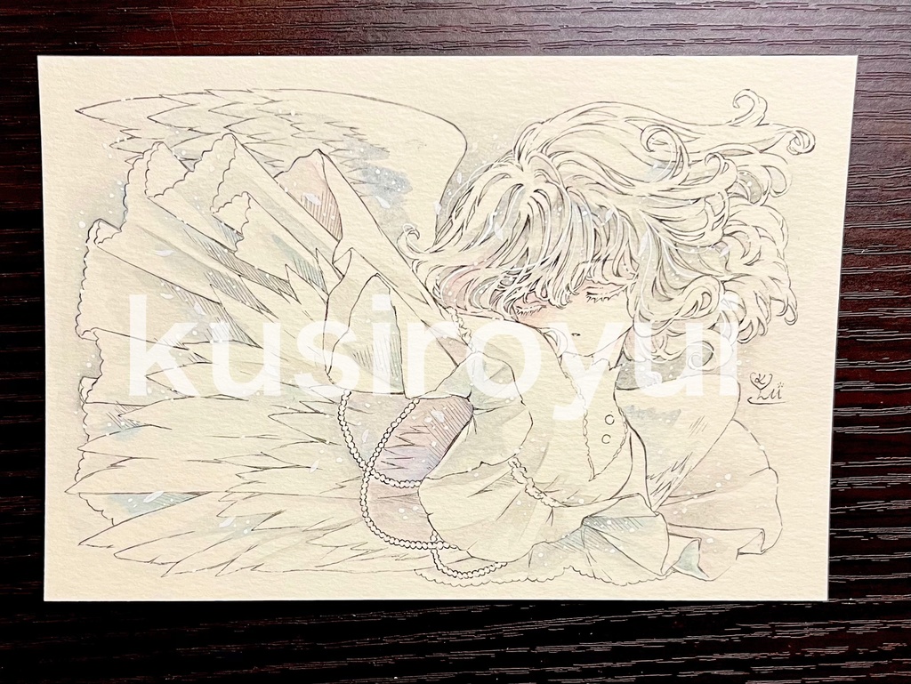 雪の鳥