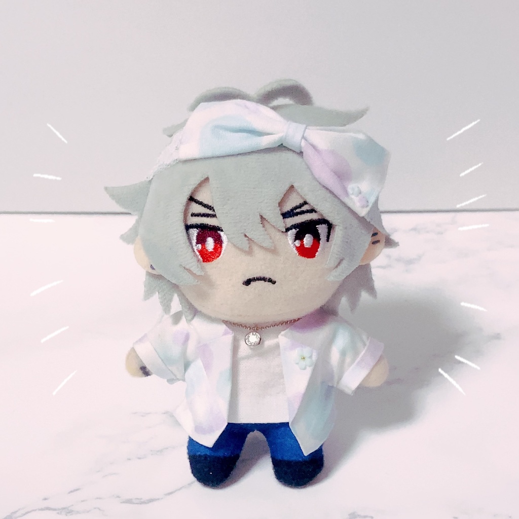 涼しげシャツ&リボンヘアバンド