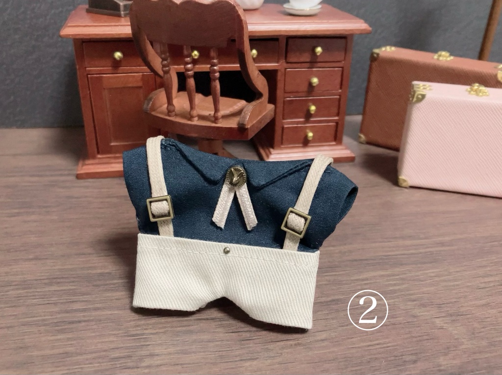 ちびぐるみ用/坊ちゃん服&メイド服