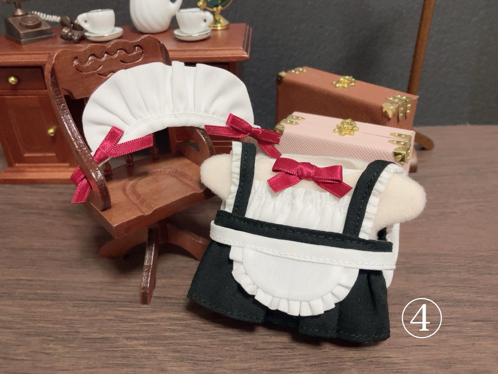 ちびぐるみ用/坊ちゃん服&メイド服