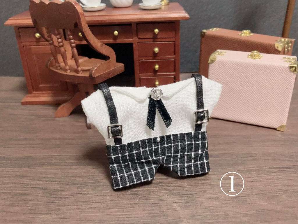 ちびぐるみ用/坊ちゃん服&メイド服