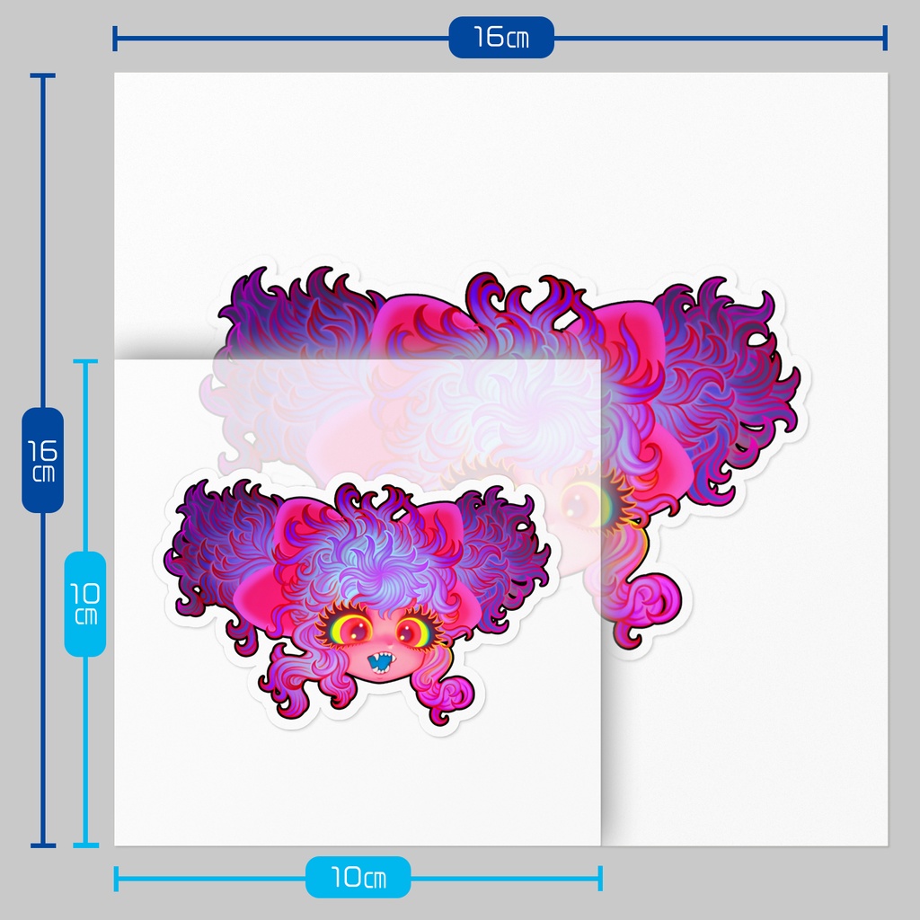 Sticker "飛頭蛮" (大・中)