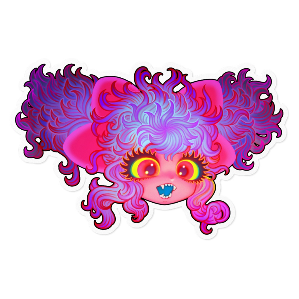 Sticker "飛頭蛮" (大・中)