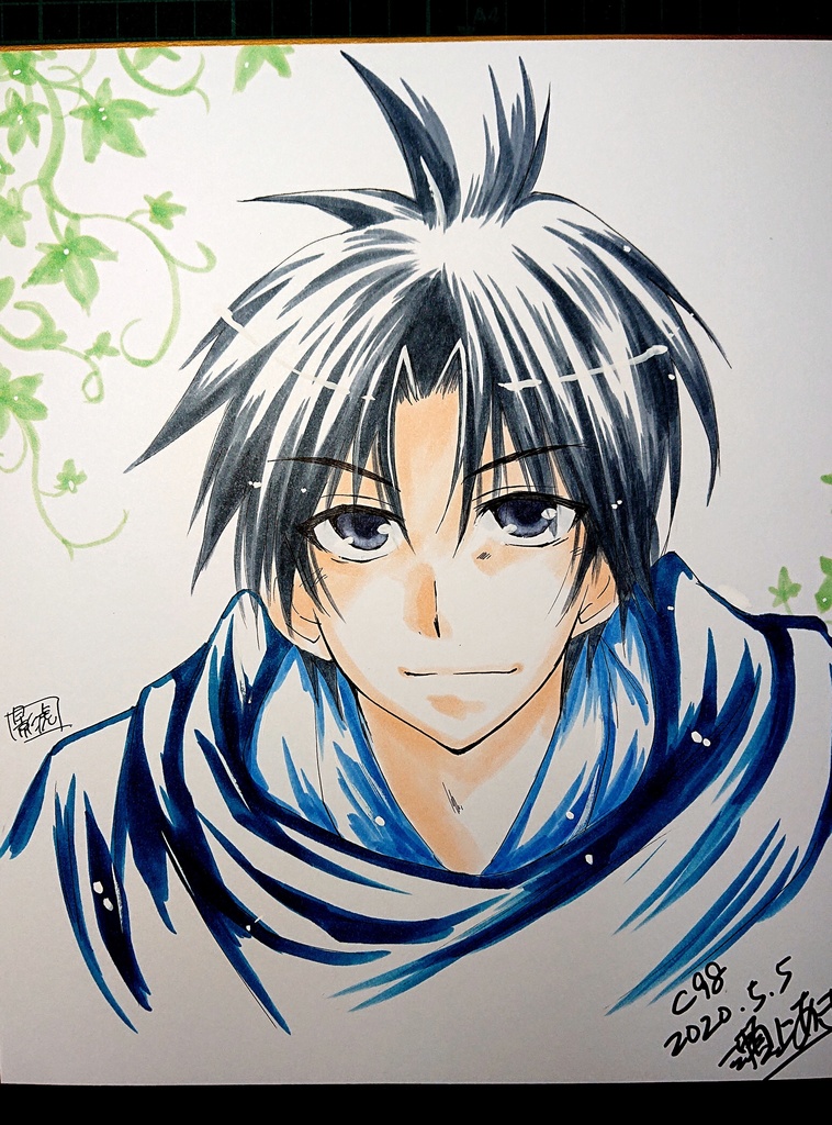 オリジナル色紙