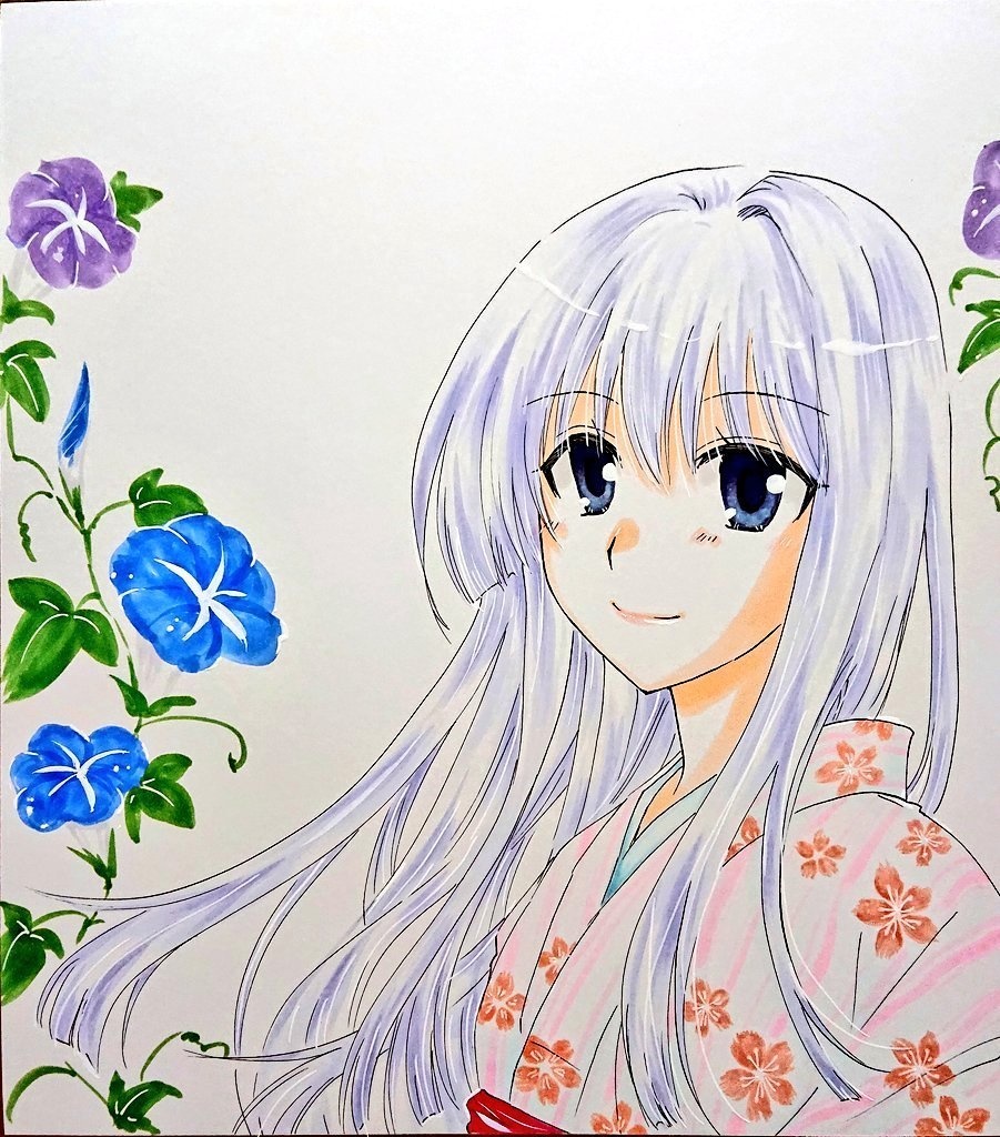 オリジナル色紙