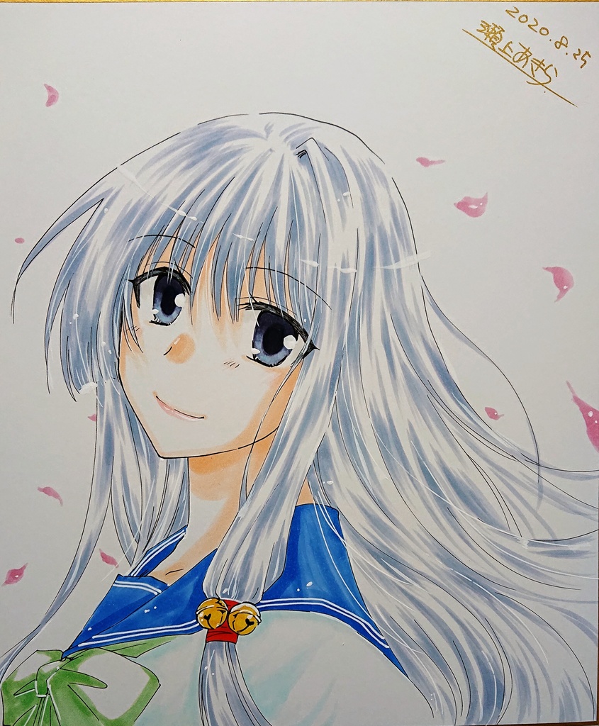 オリジナル色紙