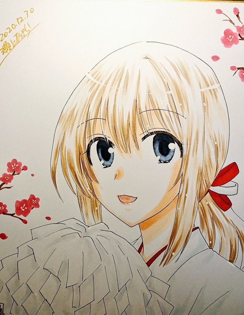 オリジナル色紙