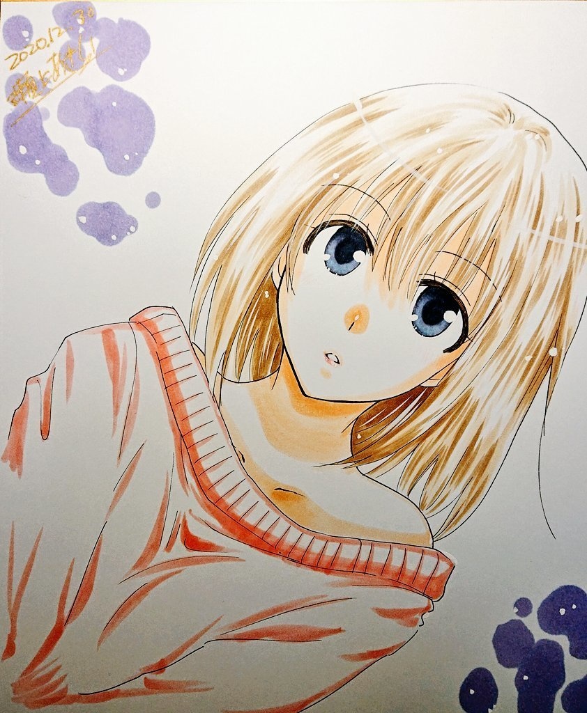 オリジナル色紙