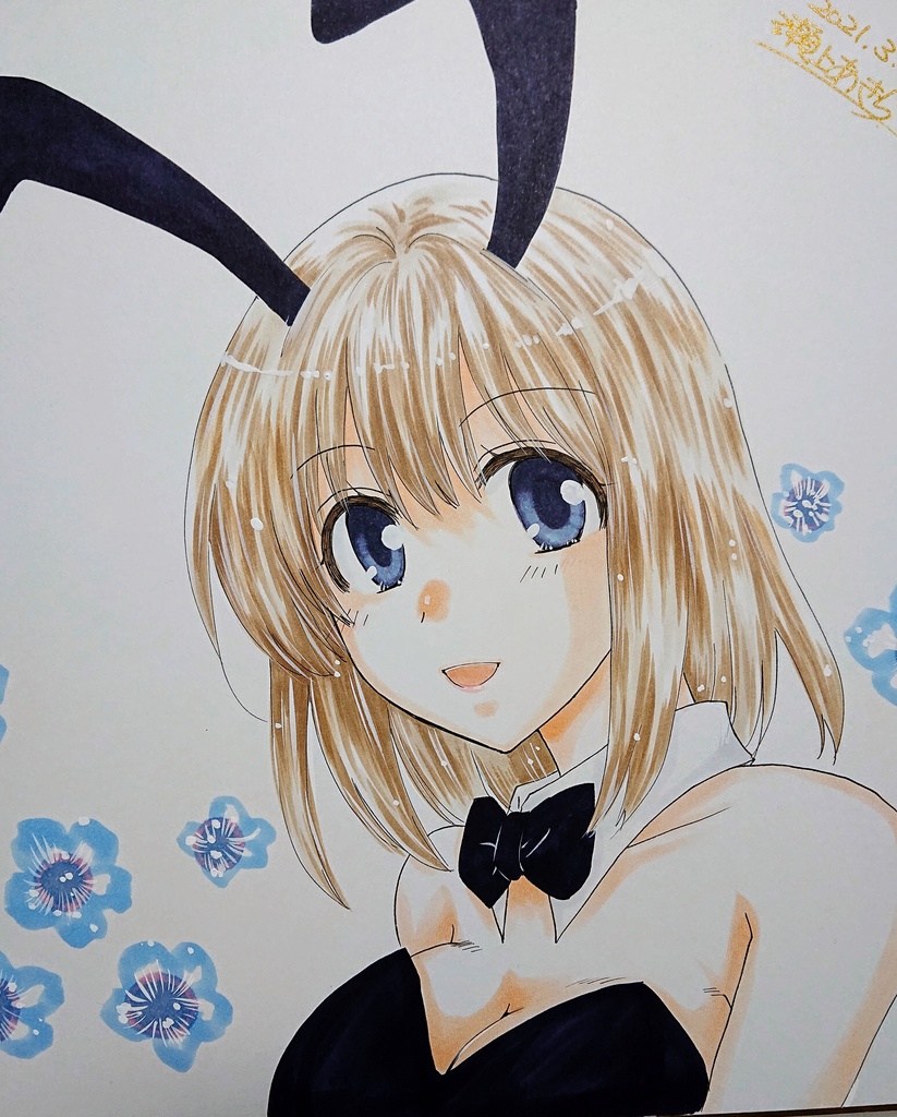 オリジナル色紙