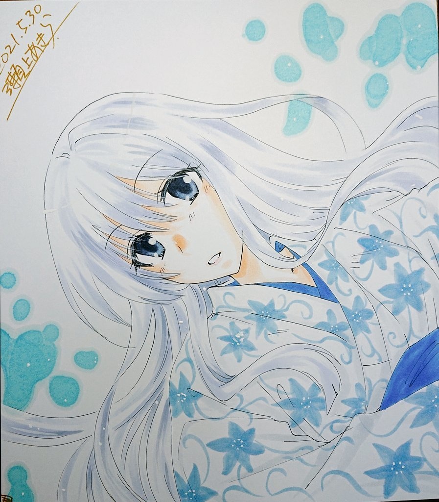 オリジナル色紙