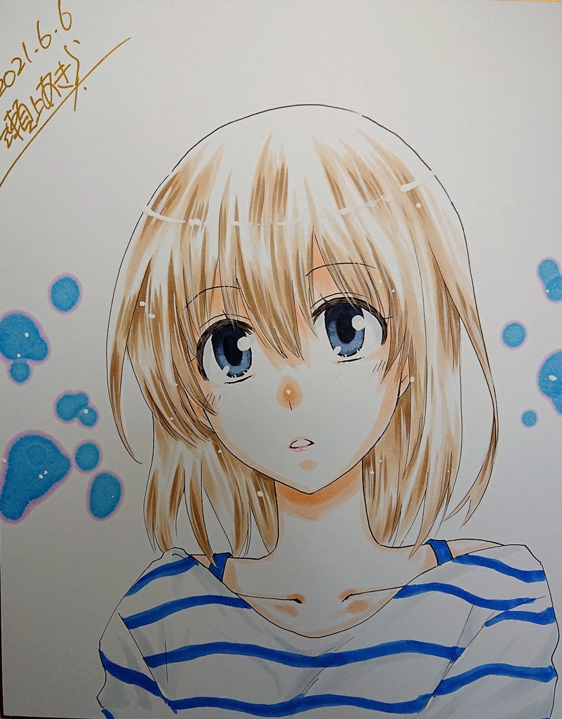 オリジナル色紙
