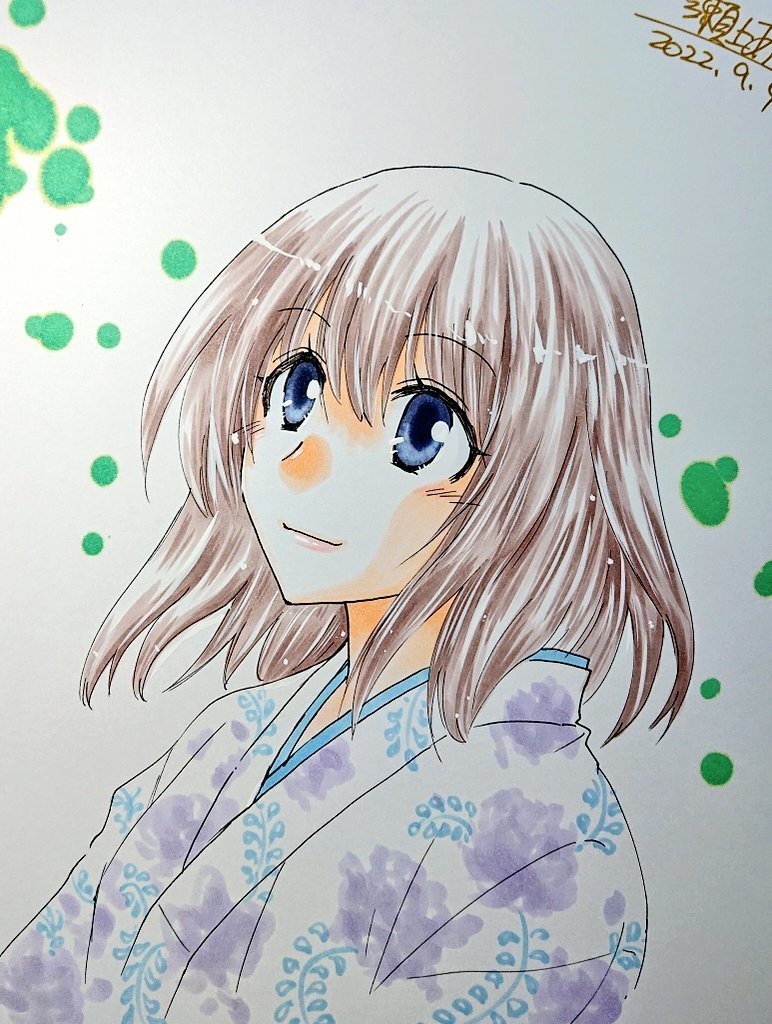 オリジナル色紙