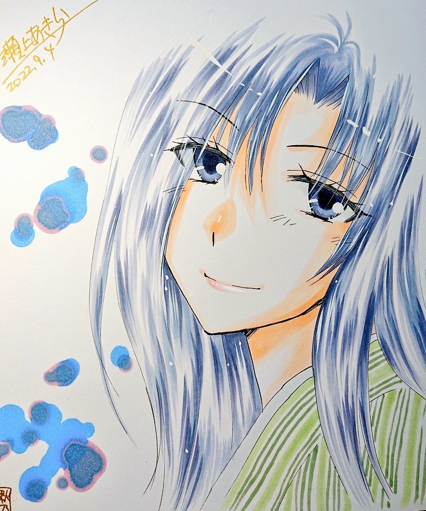 オリジナル色紙