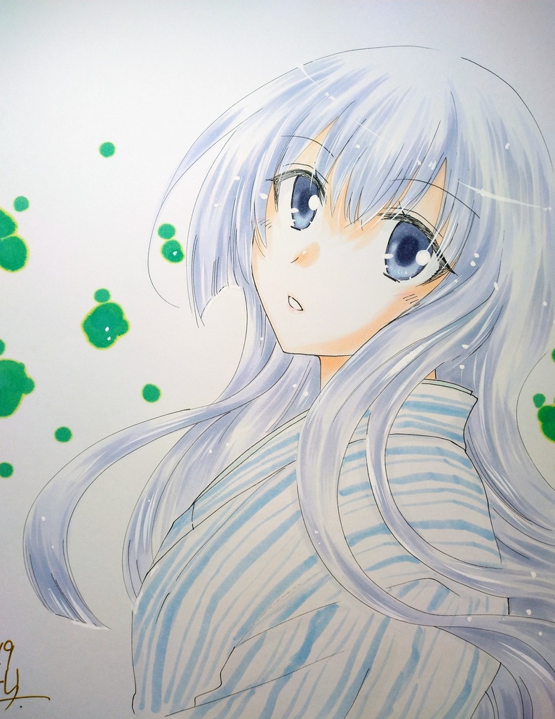 オリジナル色紙