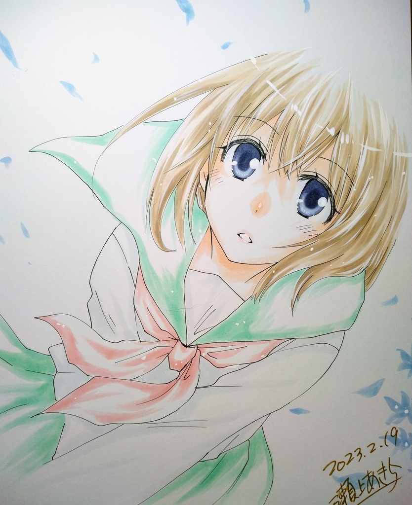 オリジナル色紙