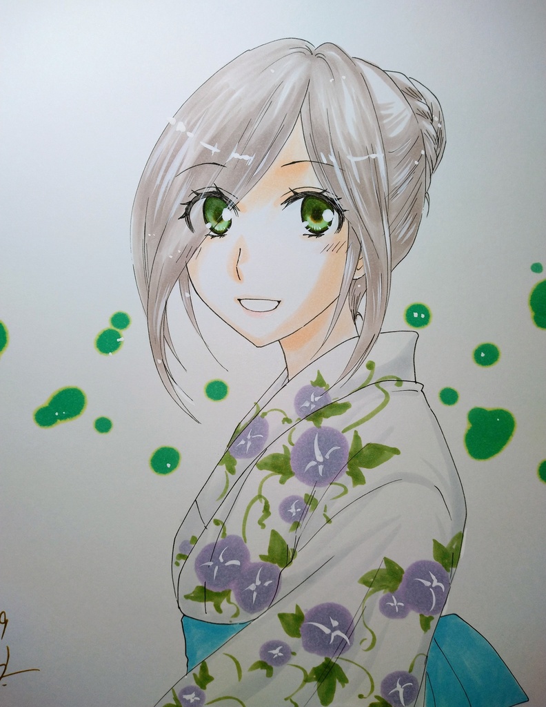 オリジナル色紙