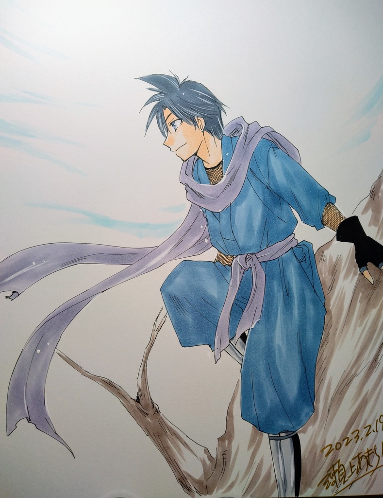 オリジナル色紙