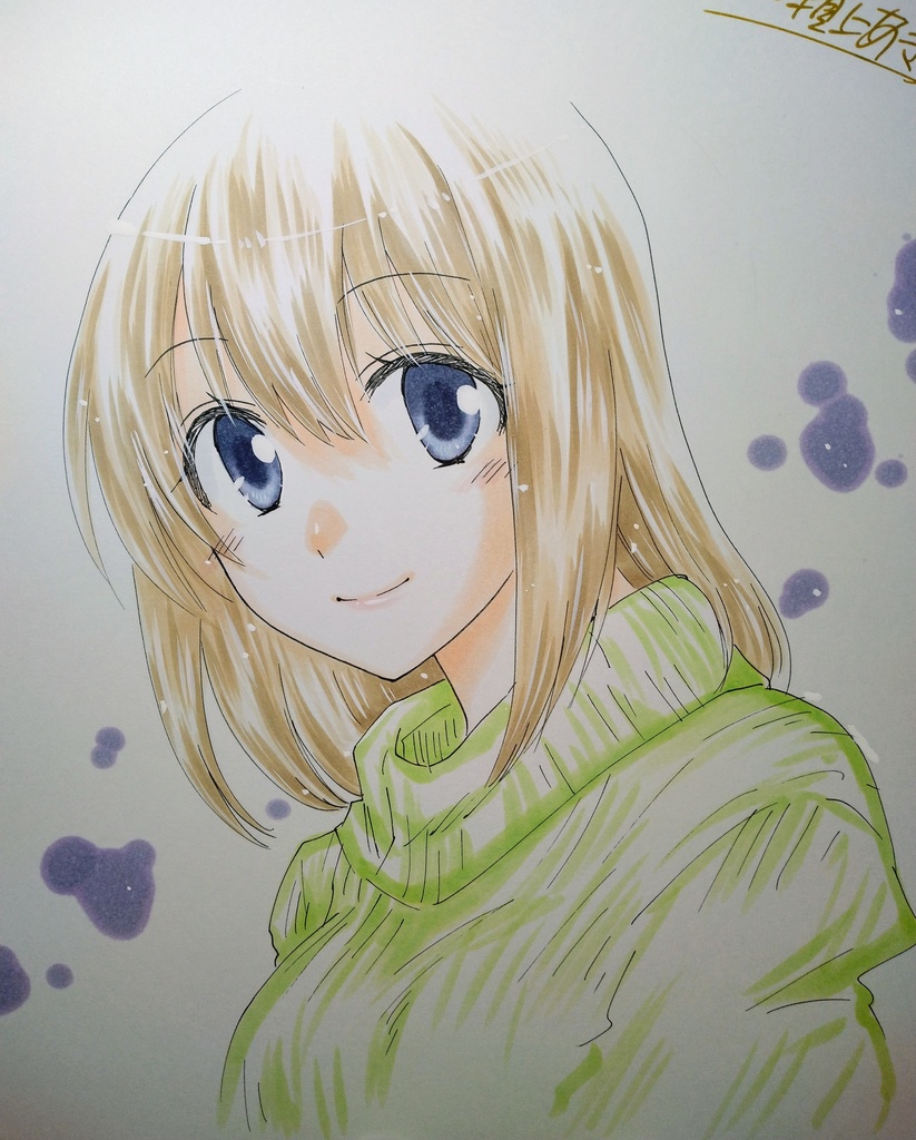 オリジナル色紙