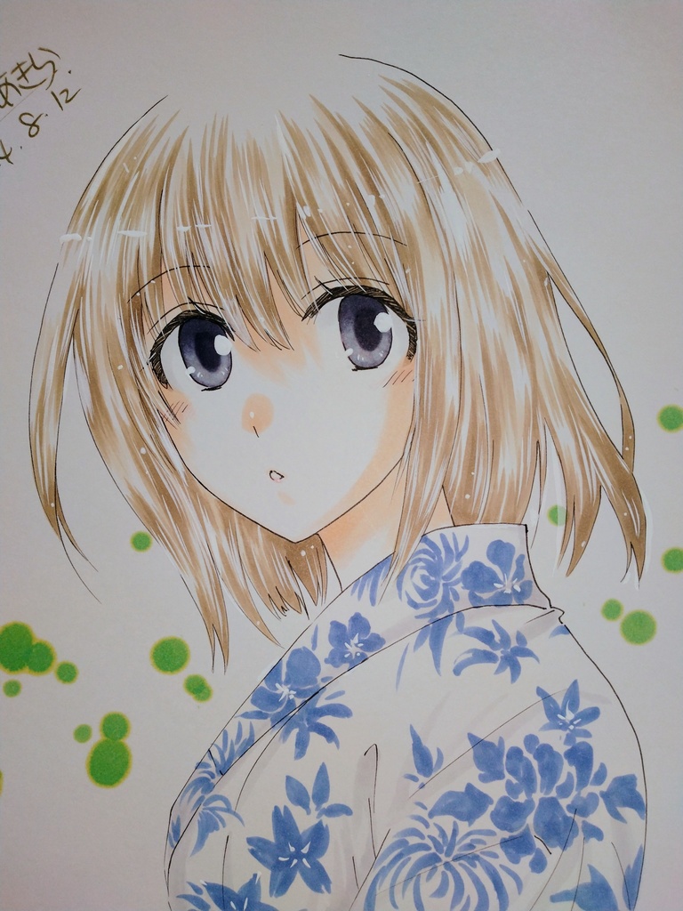 オリジナル色紙